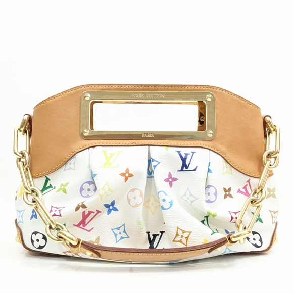 Louis Vuitton Handbags - ✨️💎EXCELLENT CONDITION, Authentic Louis Vuitton Judy Pm White Multicolor
